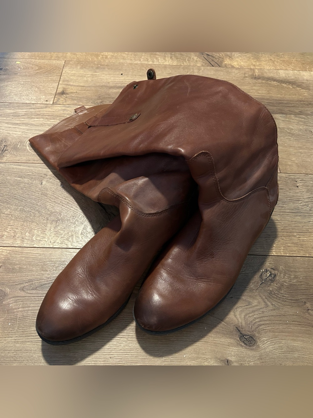 Sam Edelman - Brown Leather Knee-High Boots
